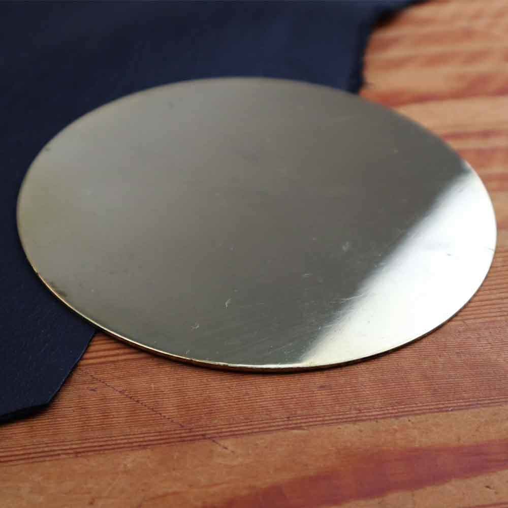 プロが愛用する純真鍮プレート